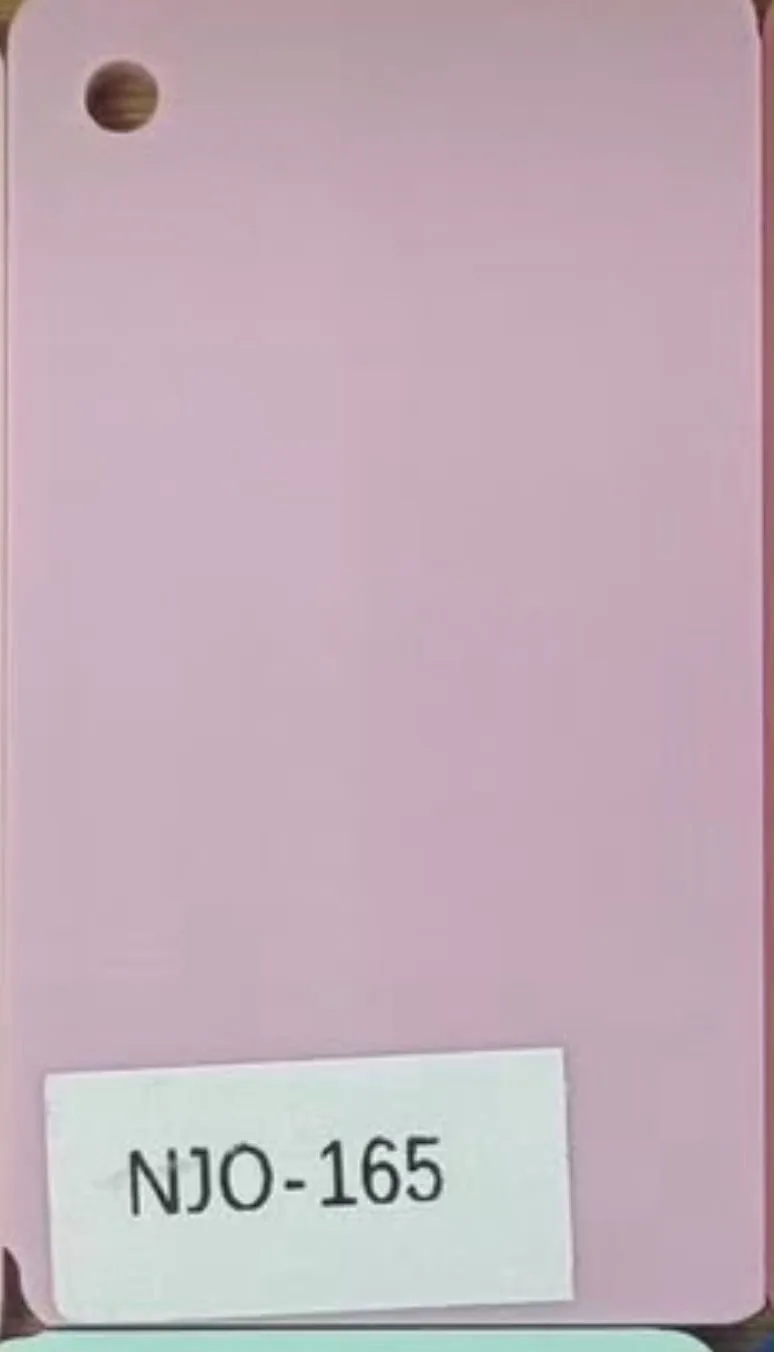 Lilac solid acrylic swatch