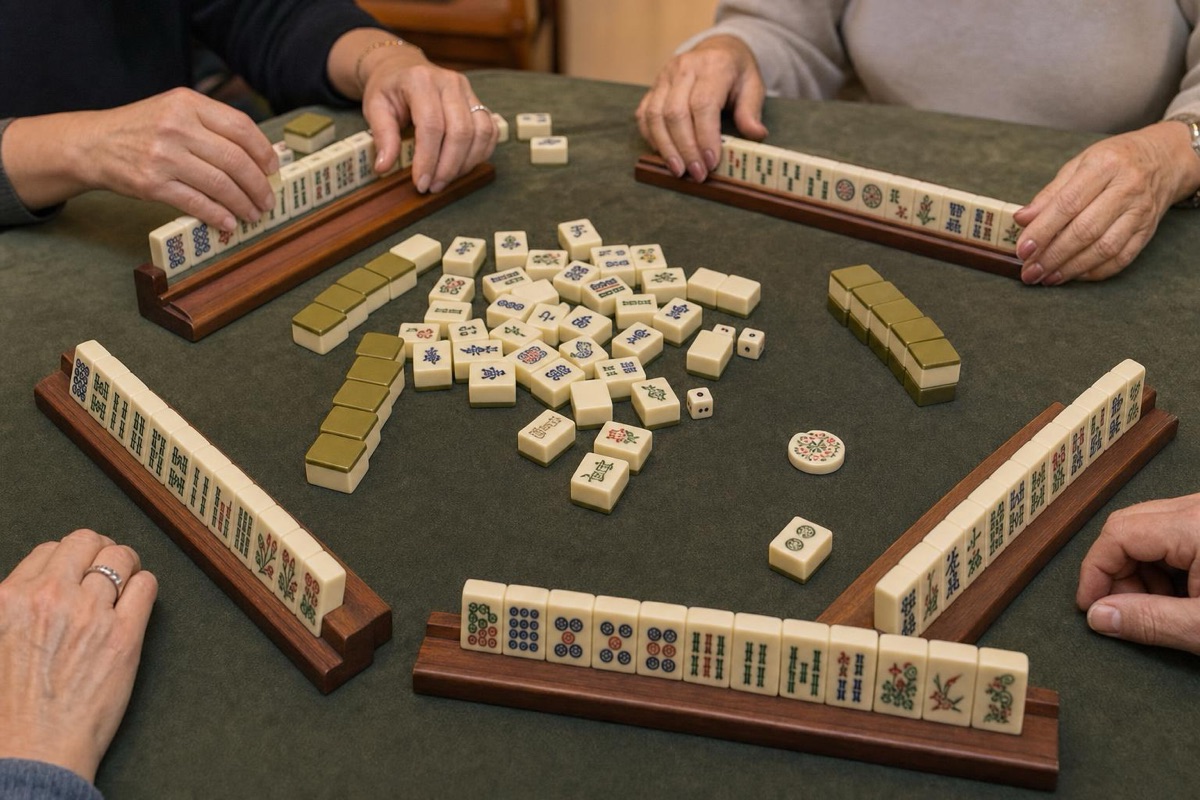 NMJL card for American Mahjong gameplay