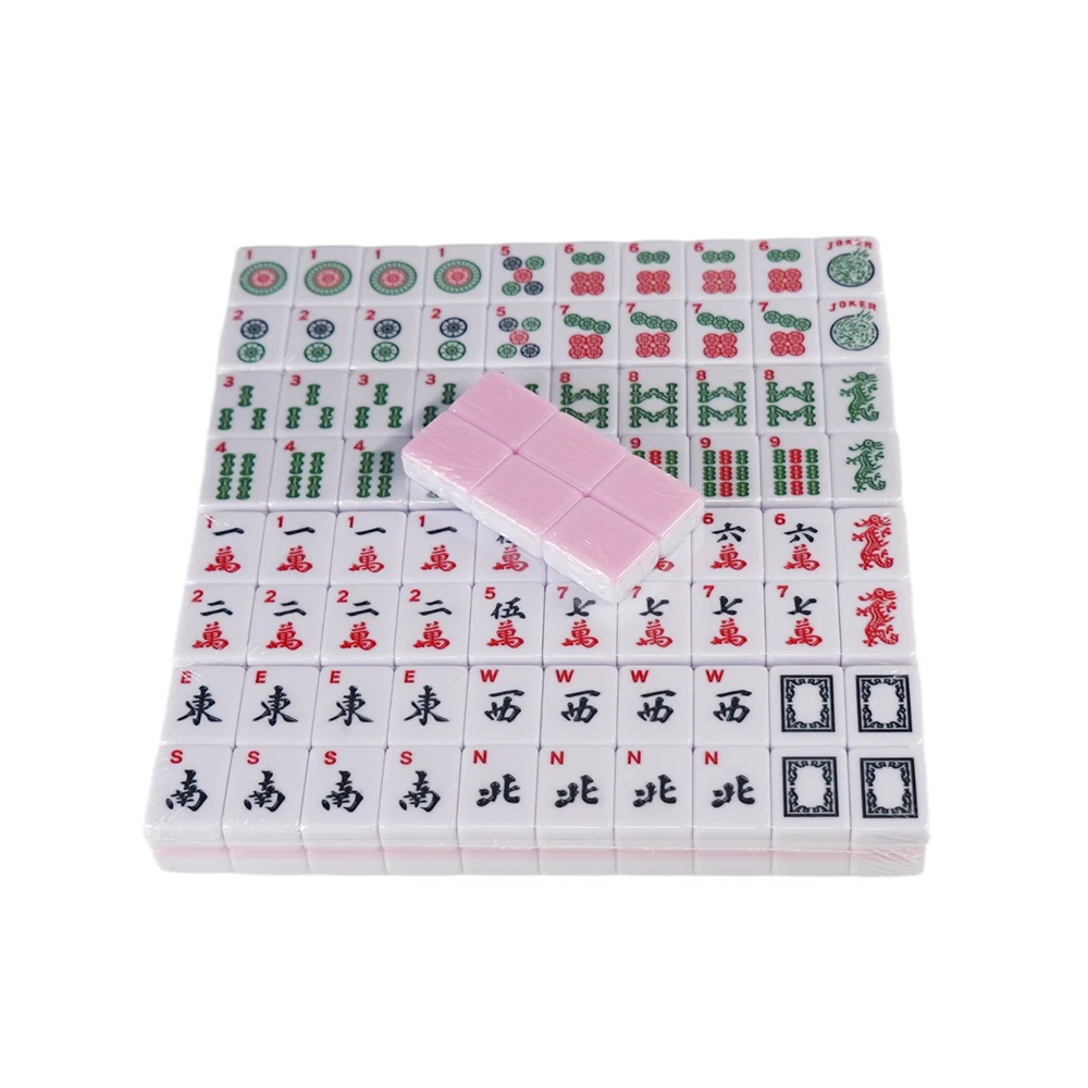 Melamine Mahjong tiles