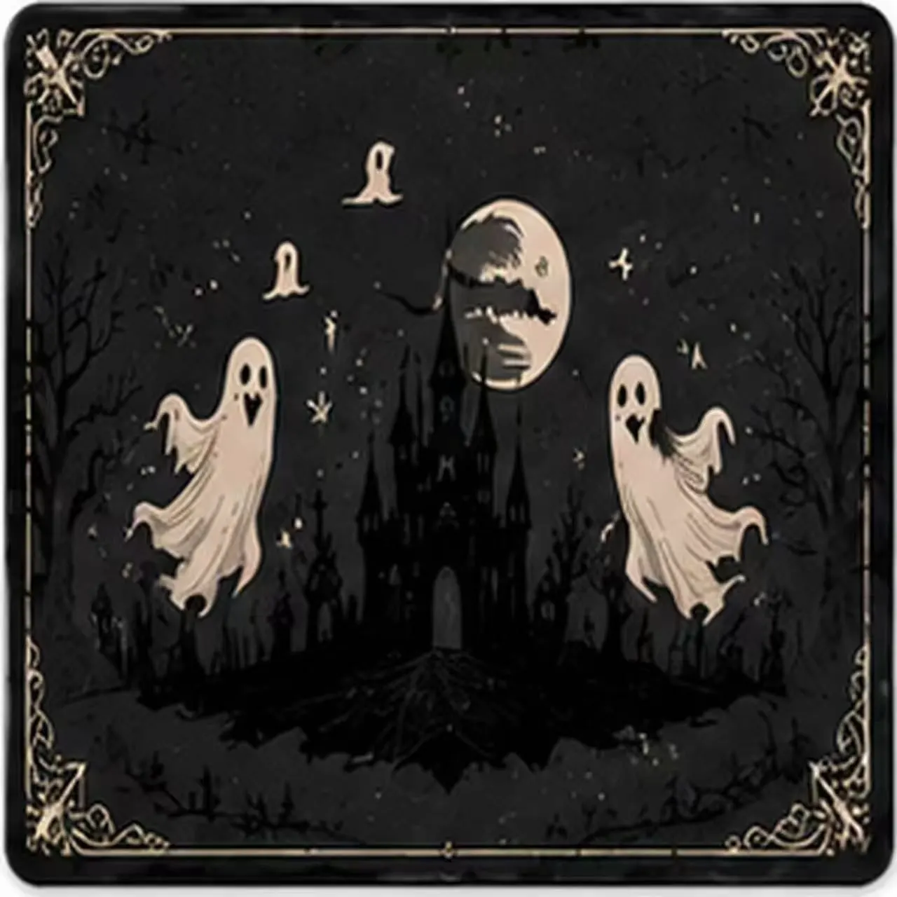Ghost Castle Table Cover