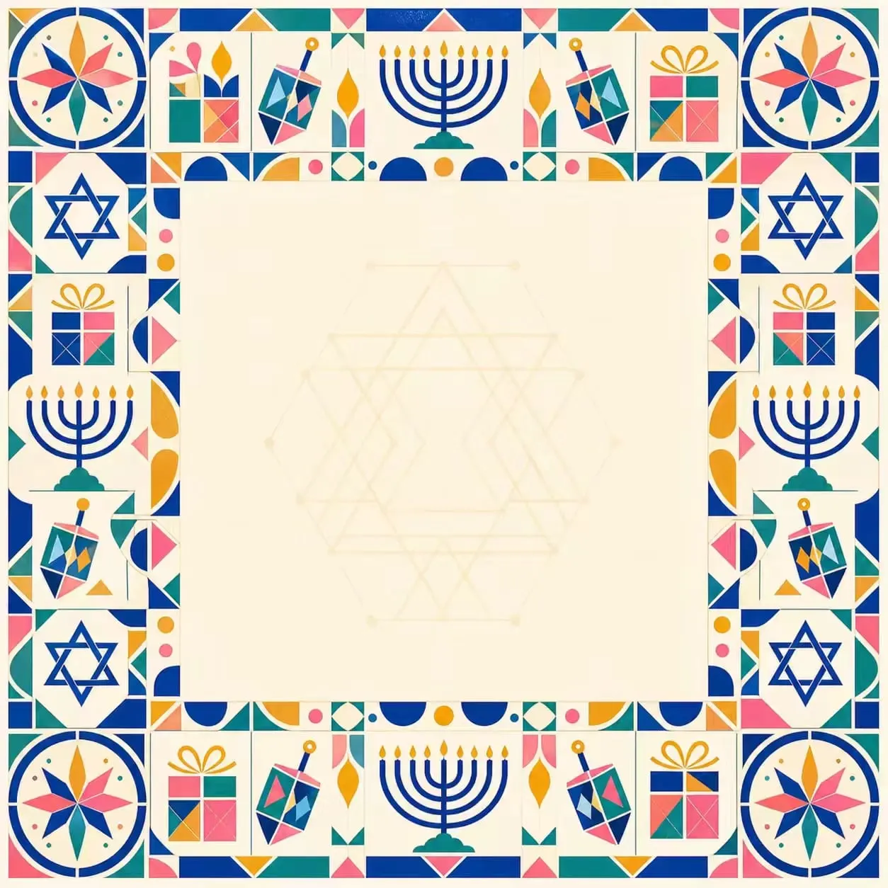 Festival Tile Table Cover