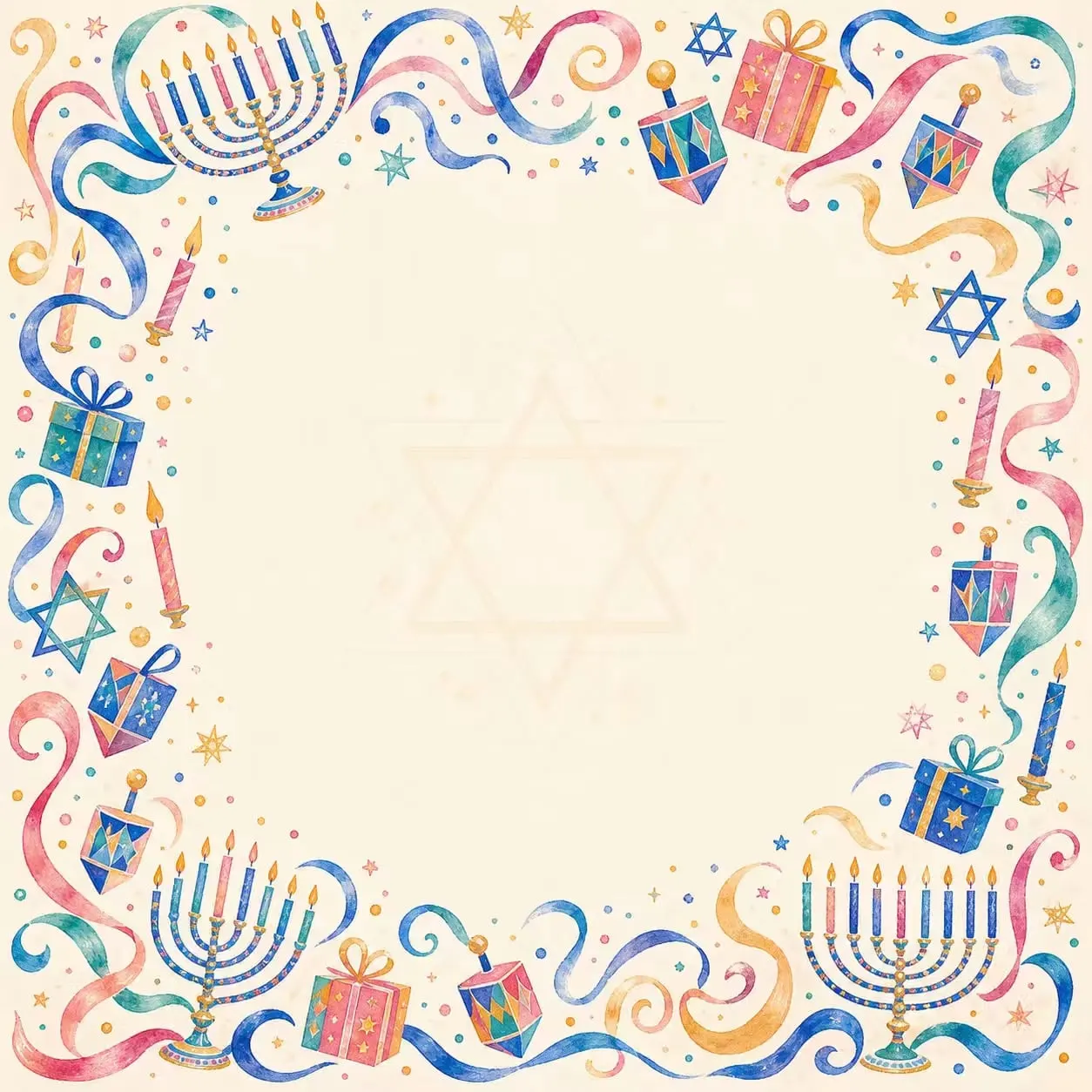 Festival Ribbon Table Cover